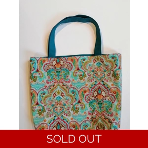 Tote Bag - Paisley Print