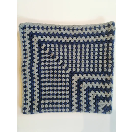 NEW BABY GIFT PACK - Dishcloth set of 3 + Baby Blanket - Wool