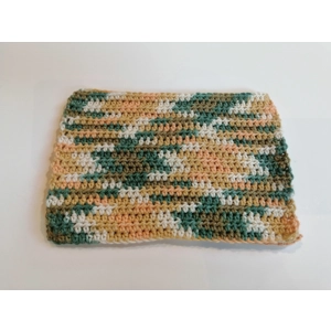 Reusable Cotton Dishcloths - Set of 2 Transistion thread of Green, Yellow and White