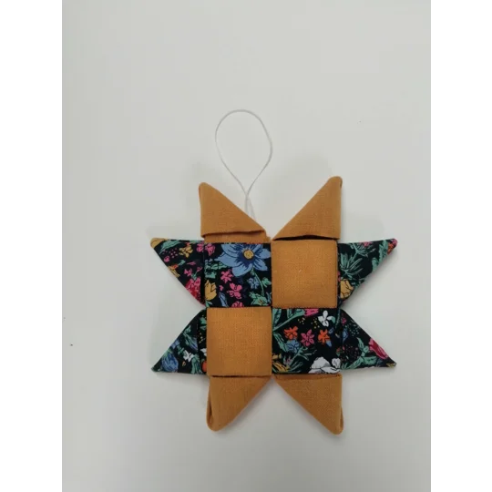 Christmas Ornaments - Scandinavian Star 12cm