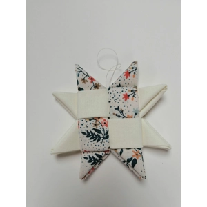 Christmas Ornaments - Scandinavian Star 12cm