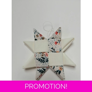 Christmas Ornaments - Scandinavian Star 12cm