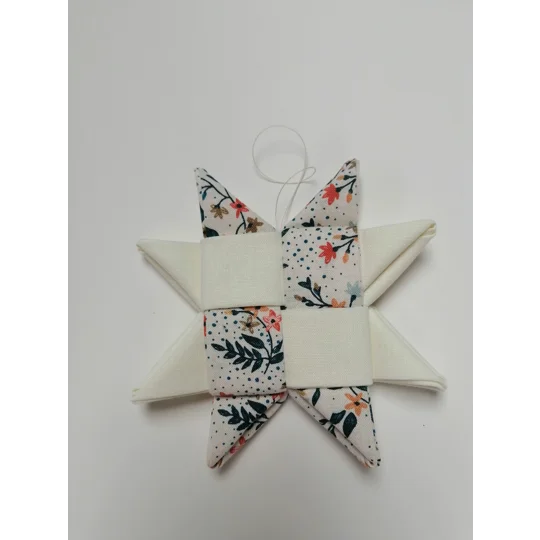Christmas Ornaments - Scandinavian Star 12cm