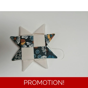 Christmas Ornaments - Scandinavian Star 12cm