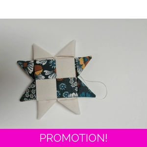 Christmas Ornaments - Scandinavian Star 12cm