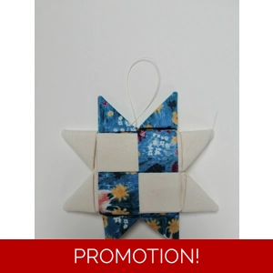 Christmas Ornaments - Scandinavian Star 12cm