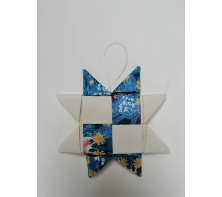 Christmas Ornaments - Scandinavian Star 12cm