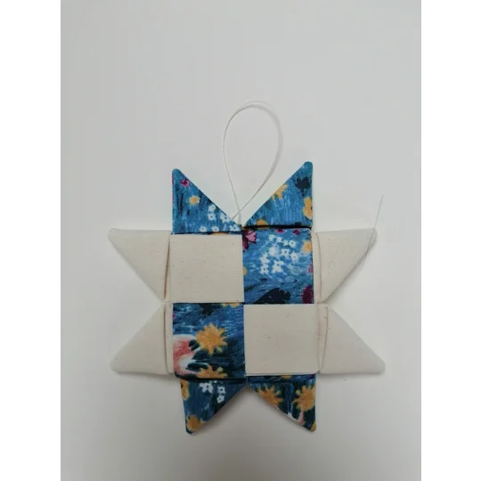 Christmas Ornaments - Scandinavian Star 12cm