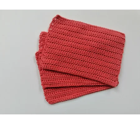 Cotton Dishcloths/Flannel Cloths - set of 3