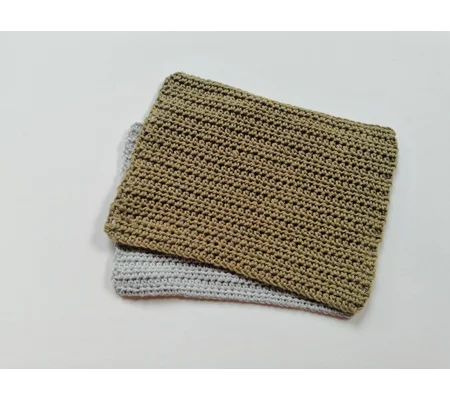 Cotton Dishcloths/Flannel Cloths - set of 2