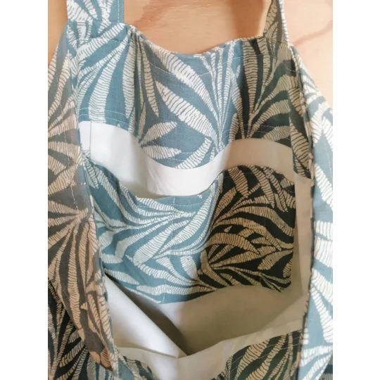 Tote Bag - Fern, with inside pocket