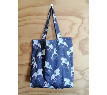 Tote Bag - Unicorns (Reversible)