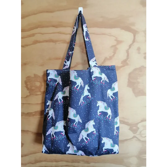 Tote Bag - Unicorns (Reversible)