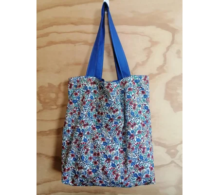Tote Bag - Floral Print (Reversible)