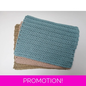 Cotton Dishcloths - set of 3