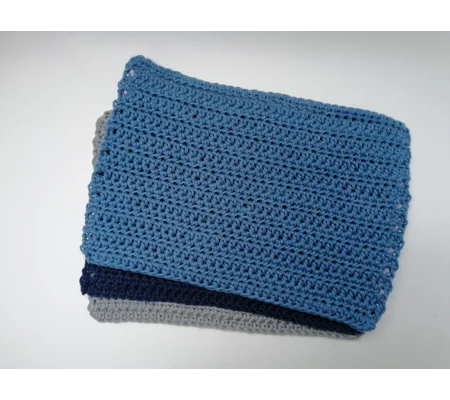 Cotton Dishcloths/Flannel Cloths - set of 3