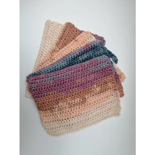 Reusable Cotton Dishcloths - Set of 5
Desert Rose Tones