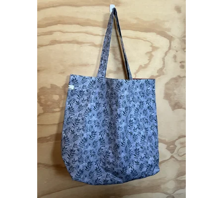 Tote Bag - Grey Floral