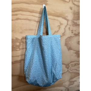 Tote Bag - Light Blue Floral