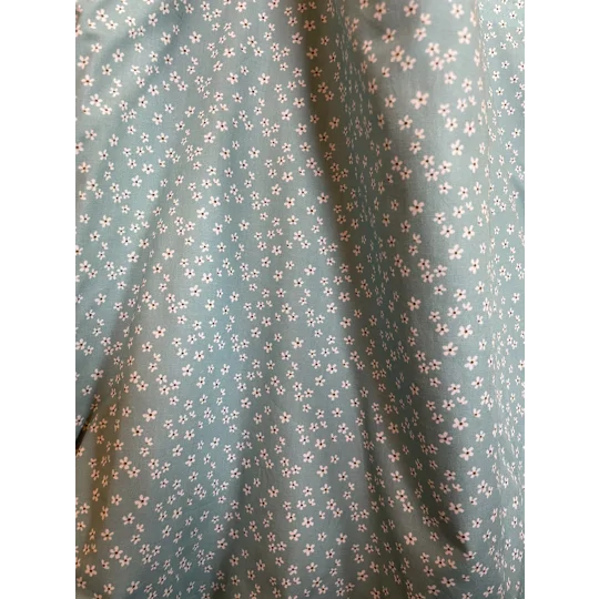 Tote Bag - Light Blue Floral