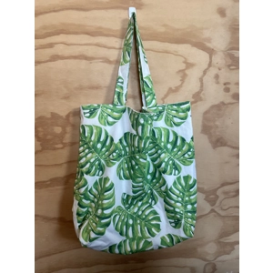 Tote Bag - White Monstera