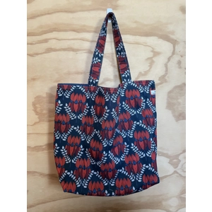 Tote Bag - Red Floral