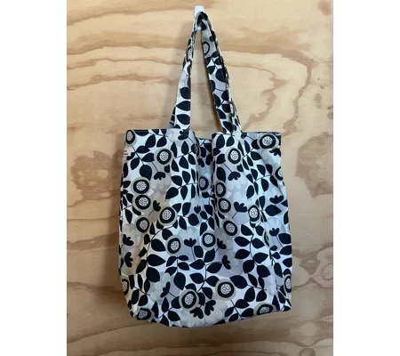 Tote Bag - Beige Floral