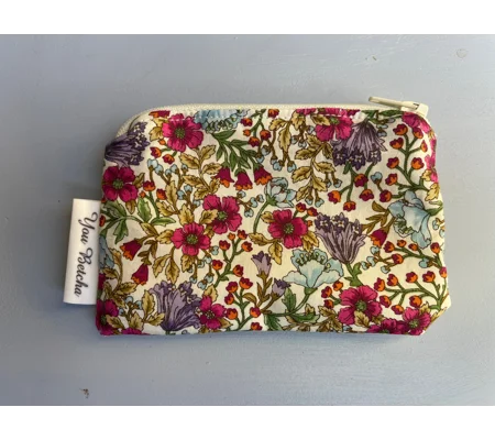 Zipper Pouch - Pink Florals