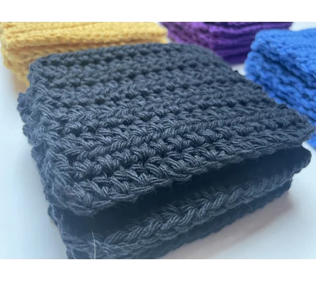 Makeup Remover Cloths BLACK - Set of 3
