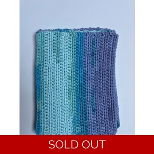 Reusable Cotton Dishcloths - Set of 4
Hues of Blue/Purple