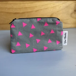 Wallet - Pink Triangles