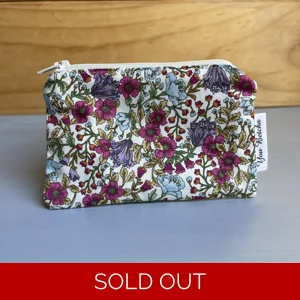 Wallet - Magenta Floral
