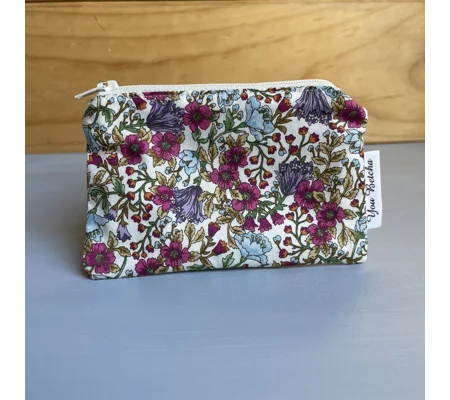 Wallet - Magenta Floral