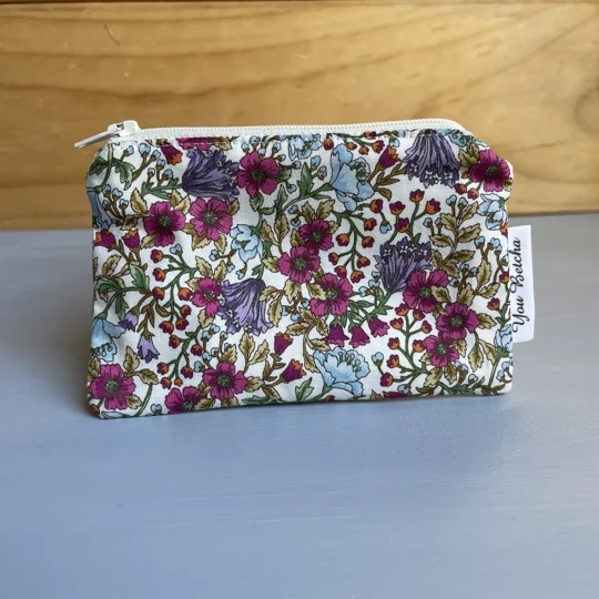 Wallet - Magenta Floral