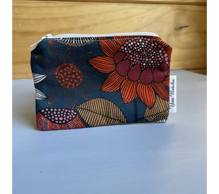 Wallet - Dark Floral