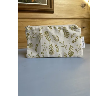 Makeup Bag - Golden Floral
