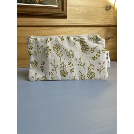 Makeup Bag - Golden Floral