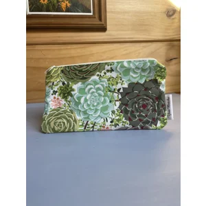 Makeup Bag -  Succulents