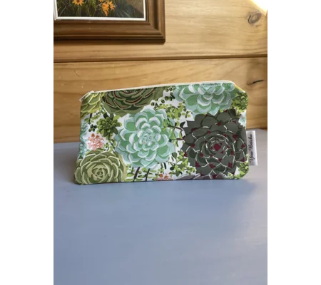 Makeup Bag - Succulents