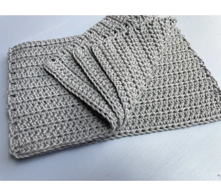 Cotton Dishcloths/Flannel Cloths - set of 4