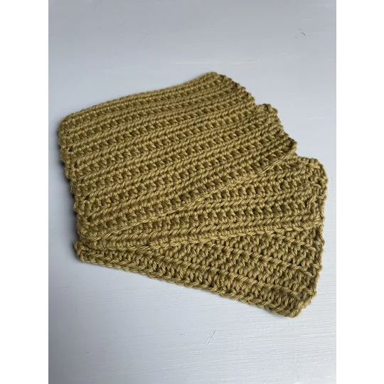 Makeup Remover Cloths Green - Set of 3