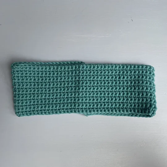 Merino Headband (aqua) - fits 49-51cm