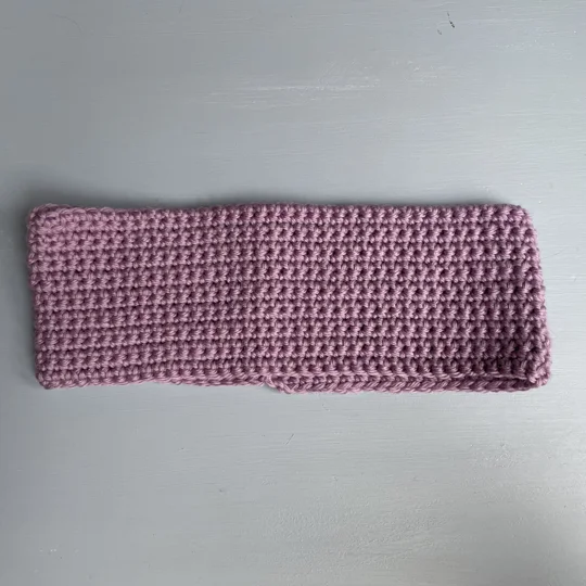 Merino Headband (purple) - fits 50-52cm