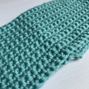 Merino Headband (aqua) - fits 49-51cm