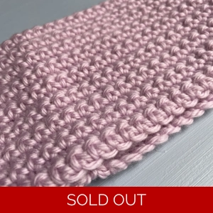 Merino Headband (pink) - fits 50-52cm
