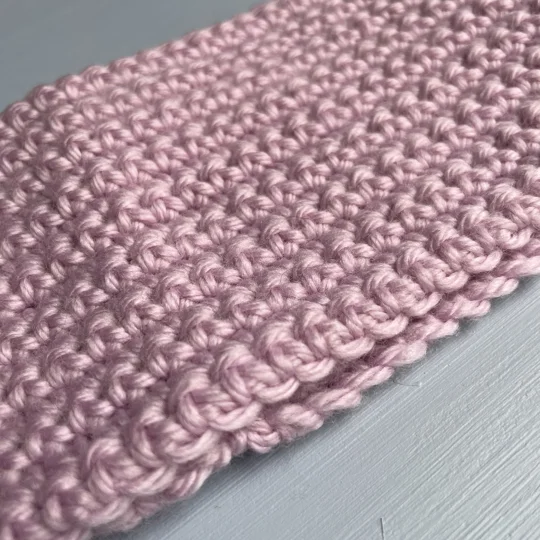 Merino Headband (pink) - fits 50-52cm