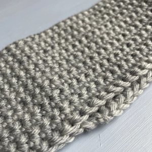 Merino Headband (grey) - fits 48-50cm