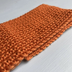 Merino Headband (orange) - fits 49-51cm