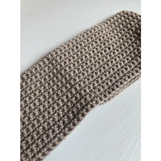 Merino Headband (grey)- fits 46-48cm