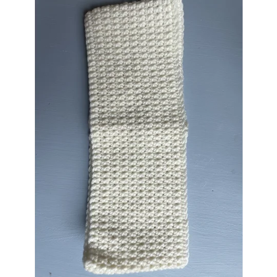 Merino Headband (white)- fits 48-50cm